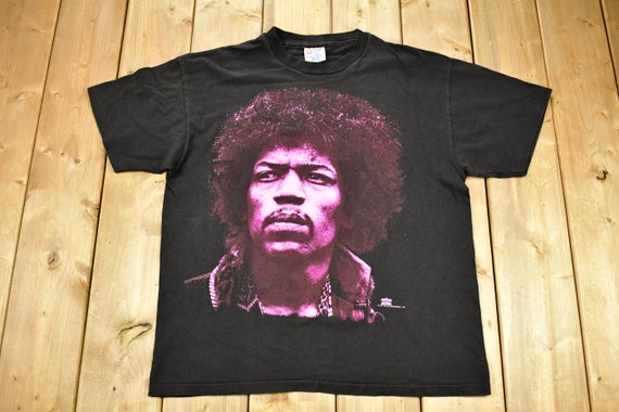 Vintage 1994 Jimi Hendrix Portrait Band T-shirt / Band Tee 