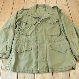 Vintage 1960s US Military Field Coat Size 36R / True Vintage / Vietnam Era / Militaria /Army Jacket / Vintage Military