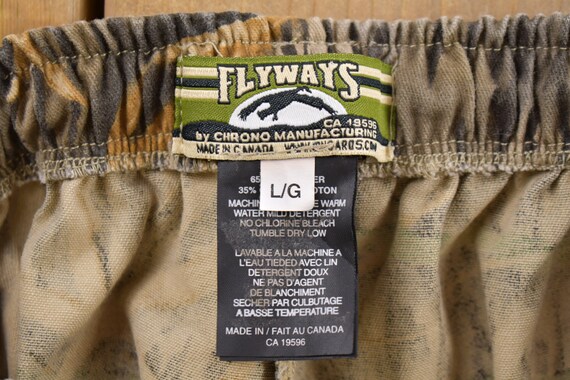 Vintage 1990's Flyways Mossy Oak Camouflage Pants Size 30 36 X 29