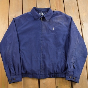 Vintage 1980s Polo Bi Swing Jacket / Windbreaker / Vintage Polo / Streetwear / Small Pony / 90s Ralph Lauren / Harrington