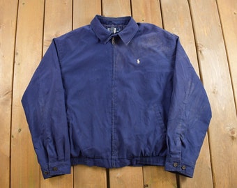 Vintage 1980s Polo Bi Swing Jacket / Windbreaker / Vintage