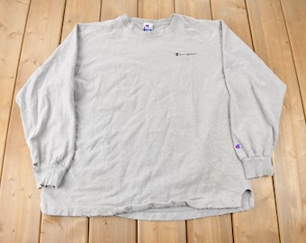 Buy 90s Vintage Champion Sweatshirt, Embroidered Red Pullover