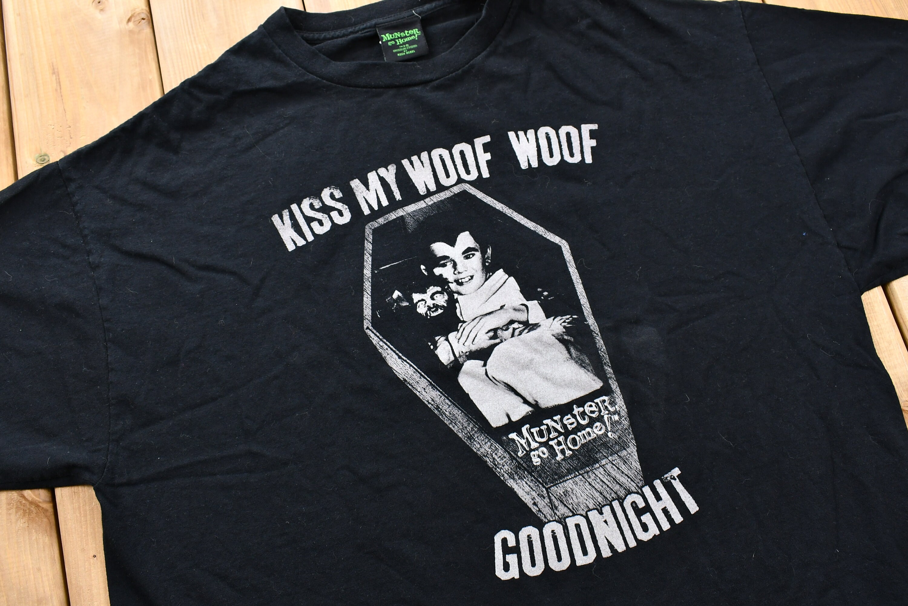 Vintage 1990s Kiss My Woof Woof Goodnight Eddie Munster - Etsy
