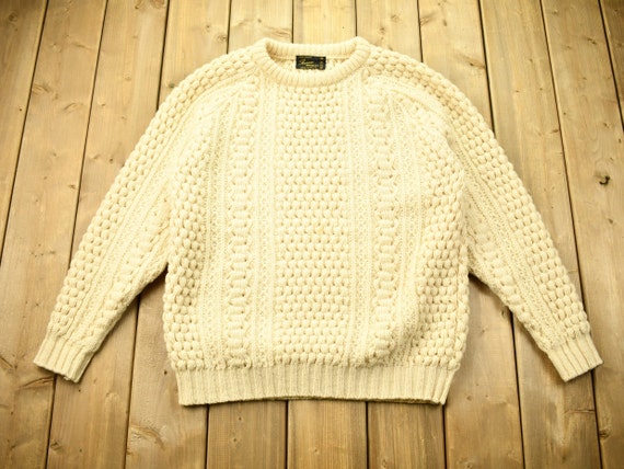 80年代ヴィンテージ アイルランド製 セーター ウール（VINTAGE