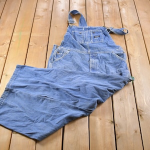 Vintage 1990s Most Wanted Denim Jean Overalls Size Medium / Vintage Overalls / Streetwear / Vintage Workwear / True Vintage