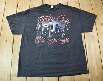 Vintage 2004 Motley Crue Girls Girls Girls Band T-shirt / Band Tee / Album Promo / Music Promo / Premium Vintage / Vintage Motley Crue