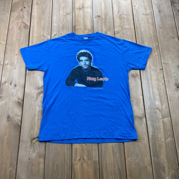 Vintage 1984 Huey Lewis and the News T-shirt / Made in USA