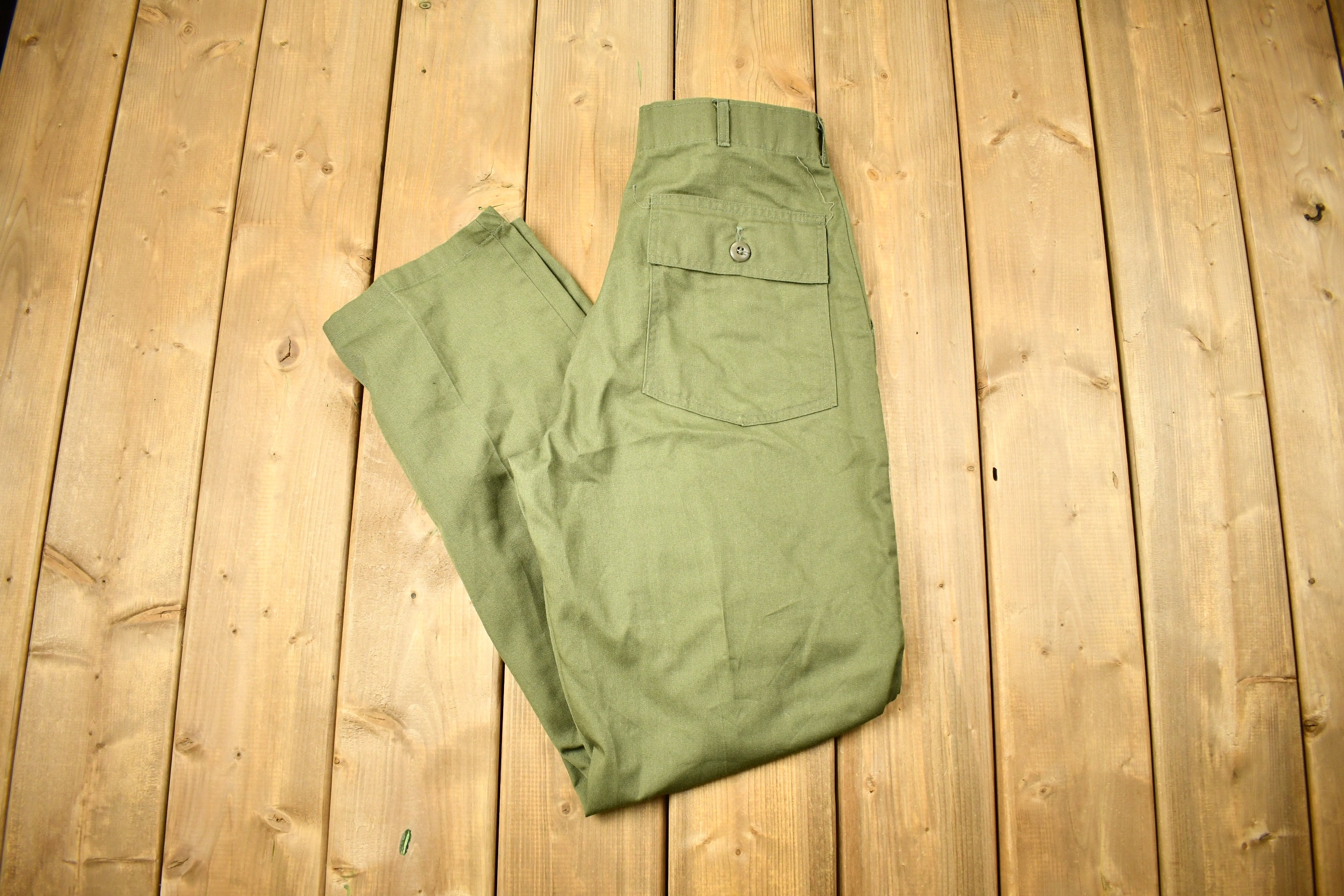 Vintage 1981 US Military OG 507 Army Pants Size 30 X 30