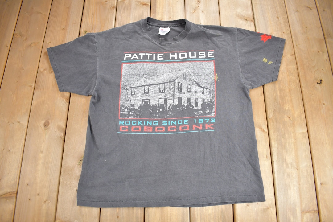 Vintage 1990s Pattie House Coboconk Graphic T Shirt / Vintage Etsy