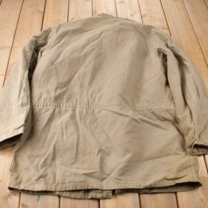 Vintage 1990s angustiado Carhartt manta forrada chaqueta de campo hecha en EE.UU. tamaño XXL imagen 2
