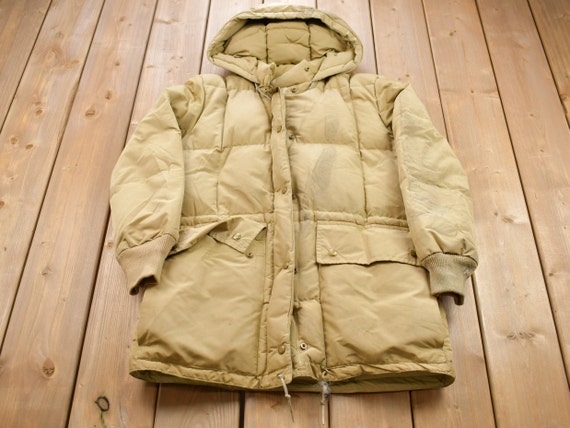 Vintage s Eddie Bauer Puffer Jacket / Goose Down Fill /   Etsy