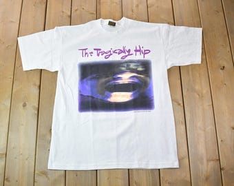 Vtg 90s the Tragically Hip Band T Shirt Rock Band Tee - Etsy