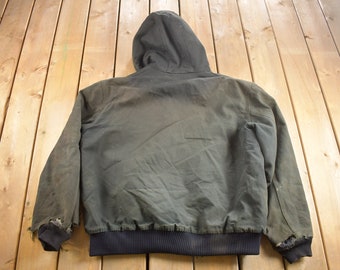 90S 00S Carhartt Active Jacket Moss Green Rare Color No