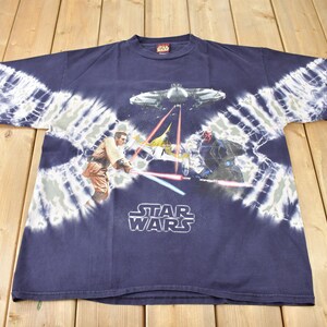 90s Star Wars Episode I All Over Print Tie Dye Sci Fi T 90s Star Wars Episode I All Over Print Tie Dye Sci Fi T