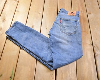 Vintage 1990s Levi 511 Red Tab Jeans Size 30 x 32 / Vintage Denim / Streetwear / Jeans / Essentials / Vintage Levi's / Medium Wash