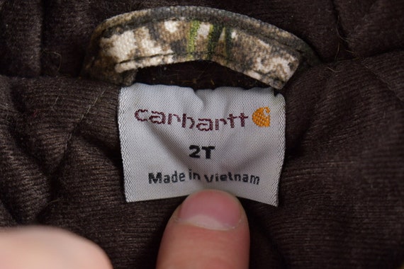 Vintage 1990s Toddler Size Real Tree Carhartt Jac… - image 5