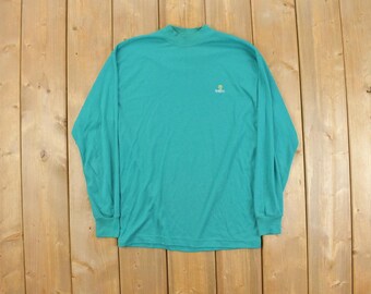 Vintage 1990s Gold Lion Plain Long Sleeve Shirt