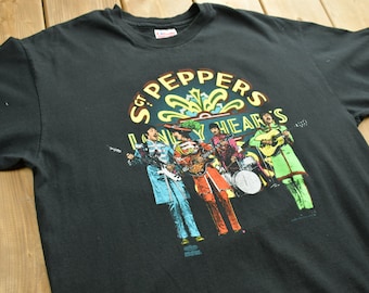 1992 the Beatles Sergeant Pepper Anniversary Tour T-shirt / Band