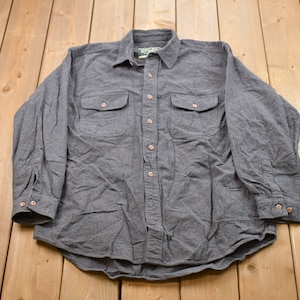 ★REI アウトドアシャツ 検索ヴィンテージ Men's Vintage REI Flannel Long Sleeve Button Down Shirt