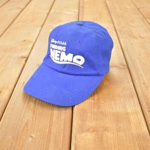 Vintage Disney Pixar Hitta Nemo Strapback tecknad hatt / 90-tals broderad Disney-keps