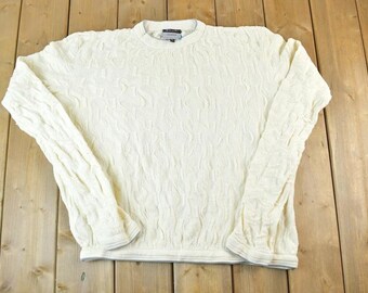 Vintage 1990s Coogi Made in Australia 3D Knit 100% Cotton Vintage 1990s Coogi Made in Australia 3D Knit 100% Cotton
