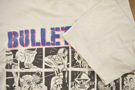 Vintage 1980s Bullet Boys Band T-shirt / Band Tee… - image 5