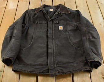 Vintage 1990s Carhartt Aztec Western Active Jac Jacket Size XL - Etsy