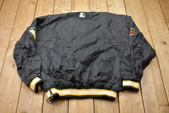 Vintage 1990s Starter Pittsburgh Penguins NHL Windbreaker Jacket