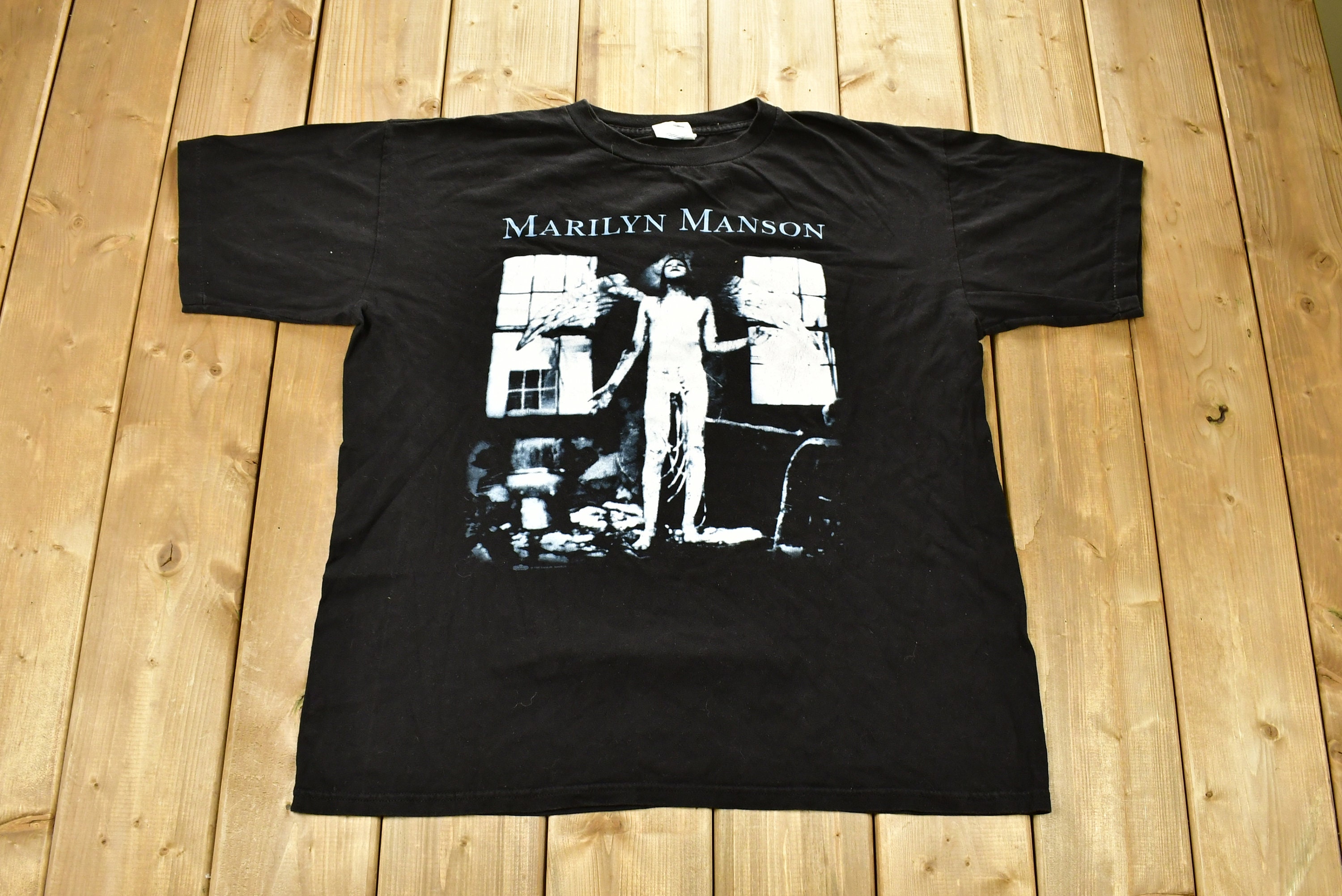 Vintage 1996 Marilyn Manson Graphic Band T-shirt / Band Tee