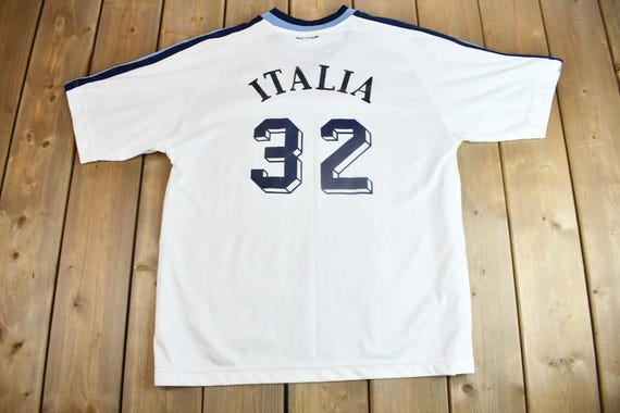 Buy Vintage 1990s Italia PUMA Soccer Jersey Size XL / Vintage