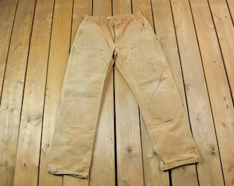 ヴィンテージ 90 年代 カーハート ダブルニー モスグリーン