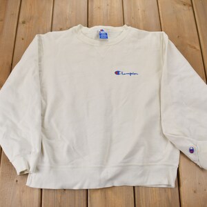 Vintage 1990s Champion Small Logo Crewneck Sweatshirt / Vintage Champion / 90s Champion / Made In USA