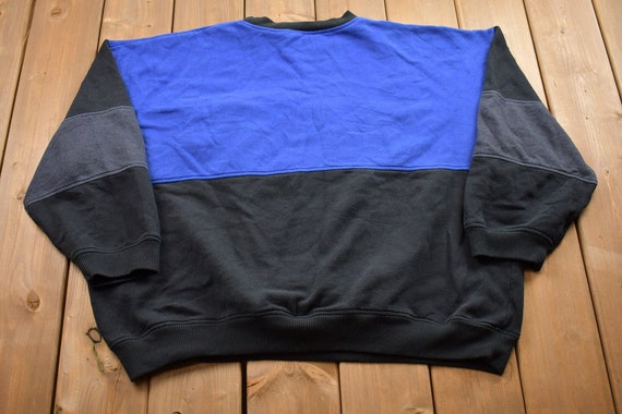 Vintage 1990s Members Only Color Block Crewneck S… - image 2