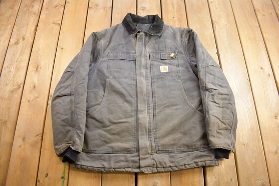 Vintage 1990s Traditional Carhartt Work Coat / Workwear / Vintage