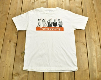 Vintage 1996 Trainspotting Movie Promo T-shirt / 1990's Vintage 1996 Trainspotting Movie Promo T-shirt / 1990's
