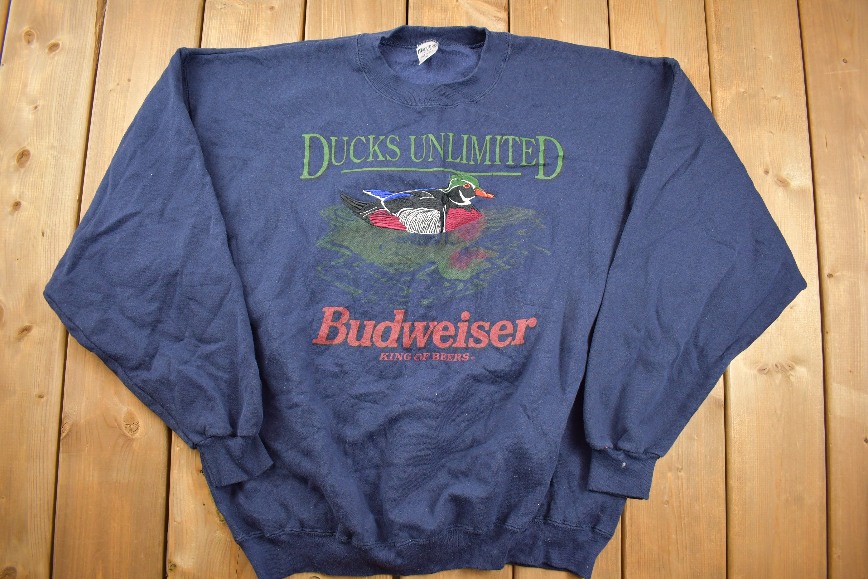 Vintage NHL - Anaheim Mighty Ducks Crew Neck Sweatshirt 1990s Large –  Vintage Club Clothing