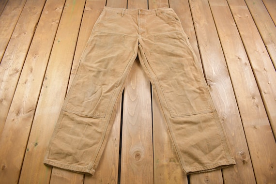 Vintage 1990s Carhartt Double Knee Work Pants Size 36 X 30