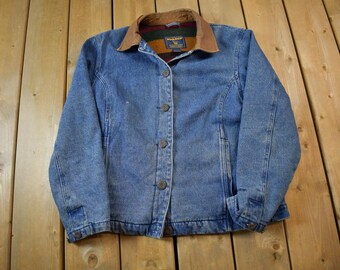 Vintage Woolrich Lined Denim Jacket Size 2XL - Etsy