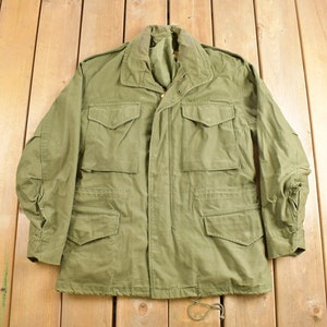 Vintage 1967 Military US Army Sateen Field Jacket / OG 107 / Button Up Jacket / US Army Green / Streetwear Fashion / Army Jacket