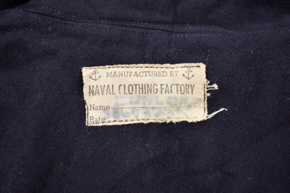 Vintage 1940s WWll Naval Clothing Factory Wool Sw… - image 6