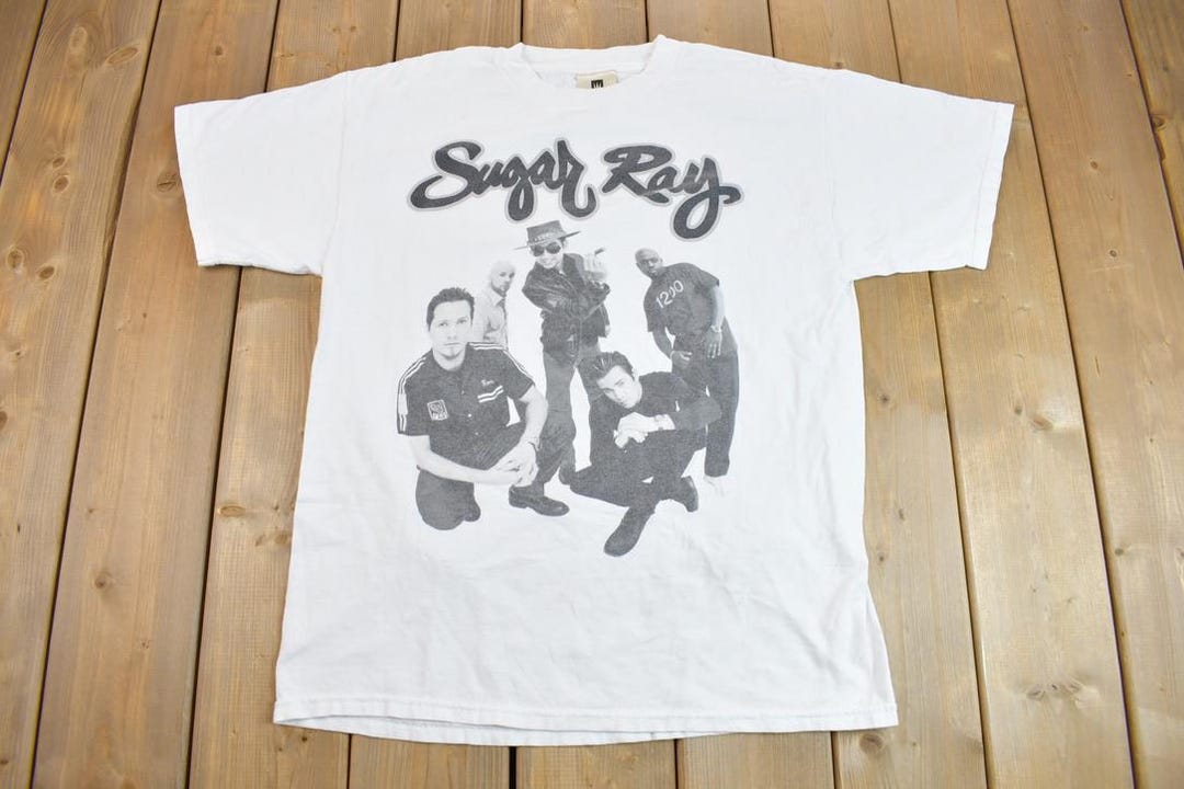 Vintage 1999 Sugar Ray Graphic Band Tee / Winterland / Vintage