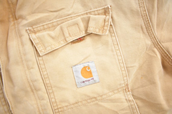 Vintage 1990s Traditional Carhartt Work Coat / Wo… - image 4