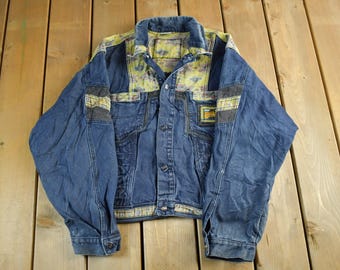 Vintage 80-90's LEVIS Distressed Trucker Jacket 70506 0216 Denim
