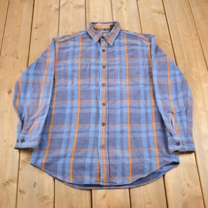 Vintage St John's Bay Flannel Shirt Jacket - Etsy