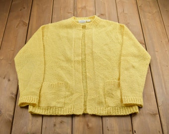 Vintage jaren 80 FSA Collection gebreide trui / Vintage jaren 80 leuk / Trui met patroon / Outdoor / Handgebreid / Gezellig vest