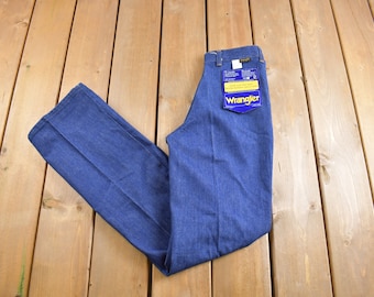 Vintage 1970s Deadstock Wrangler Boot Cut Women's Jeans Size 28 x 32 / Made in Canada / True Vintage / NWT / 70s Jeans