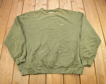 Green Nike Crewneck - Etsy Israel