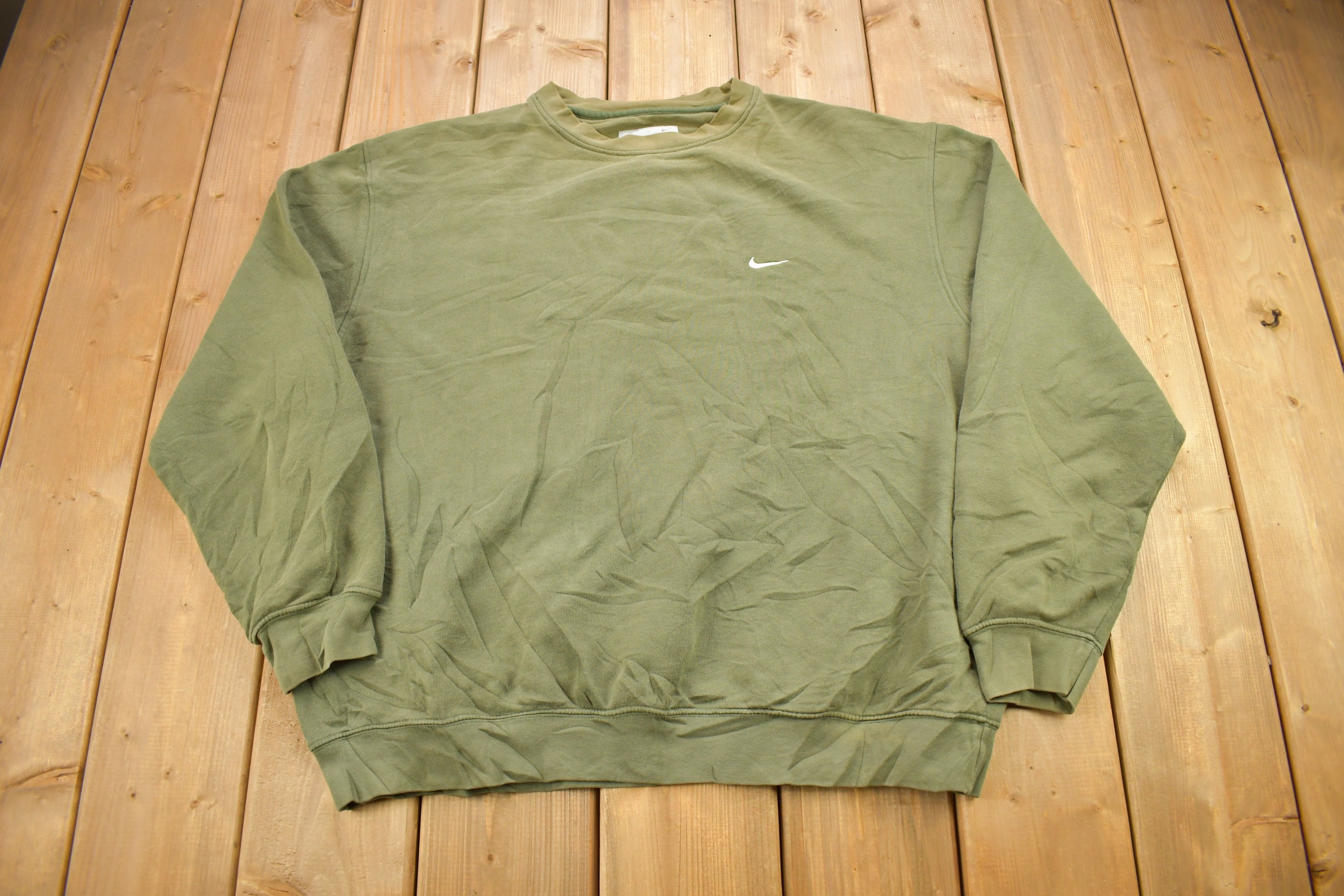 Dark green nike hoodie vintage Clearance