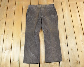 Vintage 1980s LL Bean Brown Corduroy Pants / Made in USA / American Vintage / Workwear / Streetwear / Vintage Cords