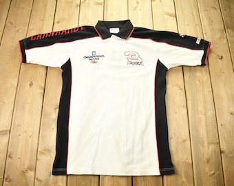 Vintage NASCAR Dale Earnhardt T-Shirt / Embroidered / Chase Authentics / NASCAR Racing / 90s Streetwear / Athleisure / Sportswear